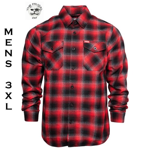 DIXXON FLANNEL - FAIRVIEW Flannel Shirt - Men's 3XL - Picture 1 of 13